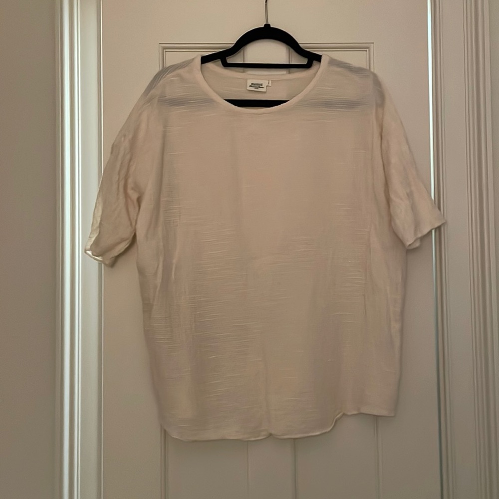 Hartford Women’s 100% Cotton Cream Blouse